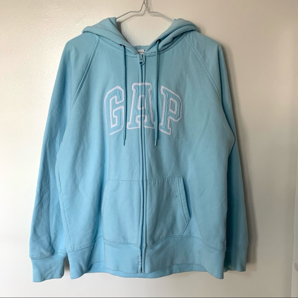 Y2K Baby Blue GAP Hoodie